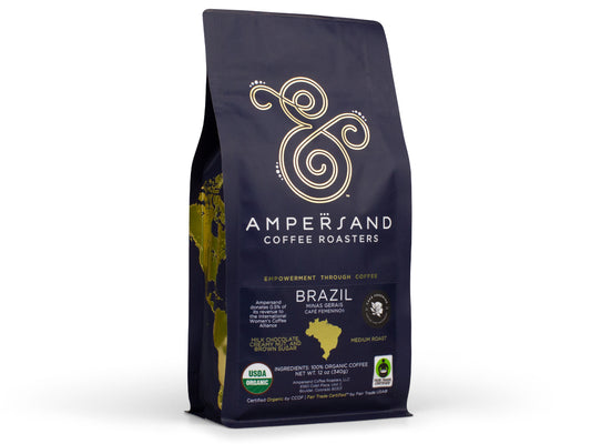 Organic Fair Trade Brazil Coffee, 12 oz.